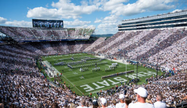 Penn State Football Walks Out To Queen's 'We Will Rock You' Against Marshall