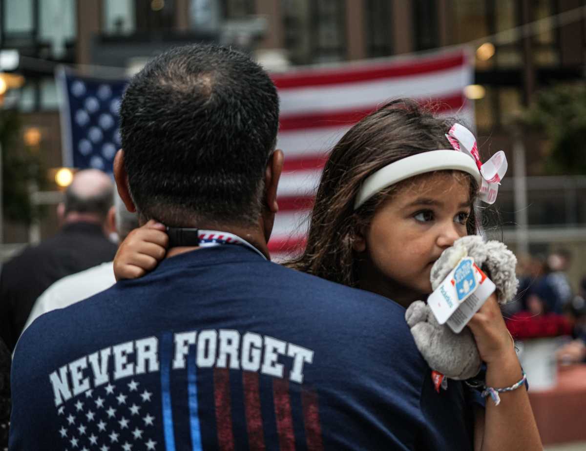 NEW YORK REMEMBERS 9/11: Tears at Manhattan firehouse that suffered biggest loss in terrorist attacks 25 years ago