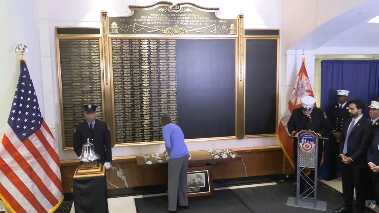 FDNY adds 36 new names to memorial wall 25 years after 9/11
