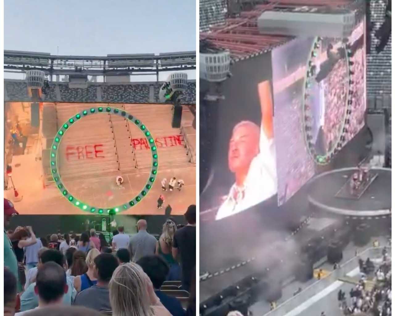 Macklemore Turned Ed Sheeran's MetLife Show Into Pro-Palestinian Rally — Twice, Upset Fans Say