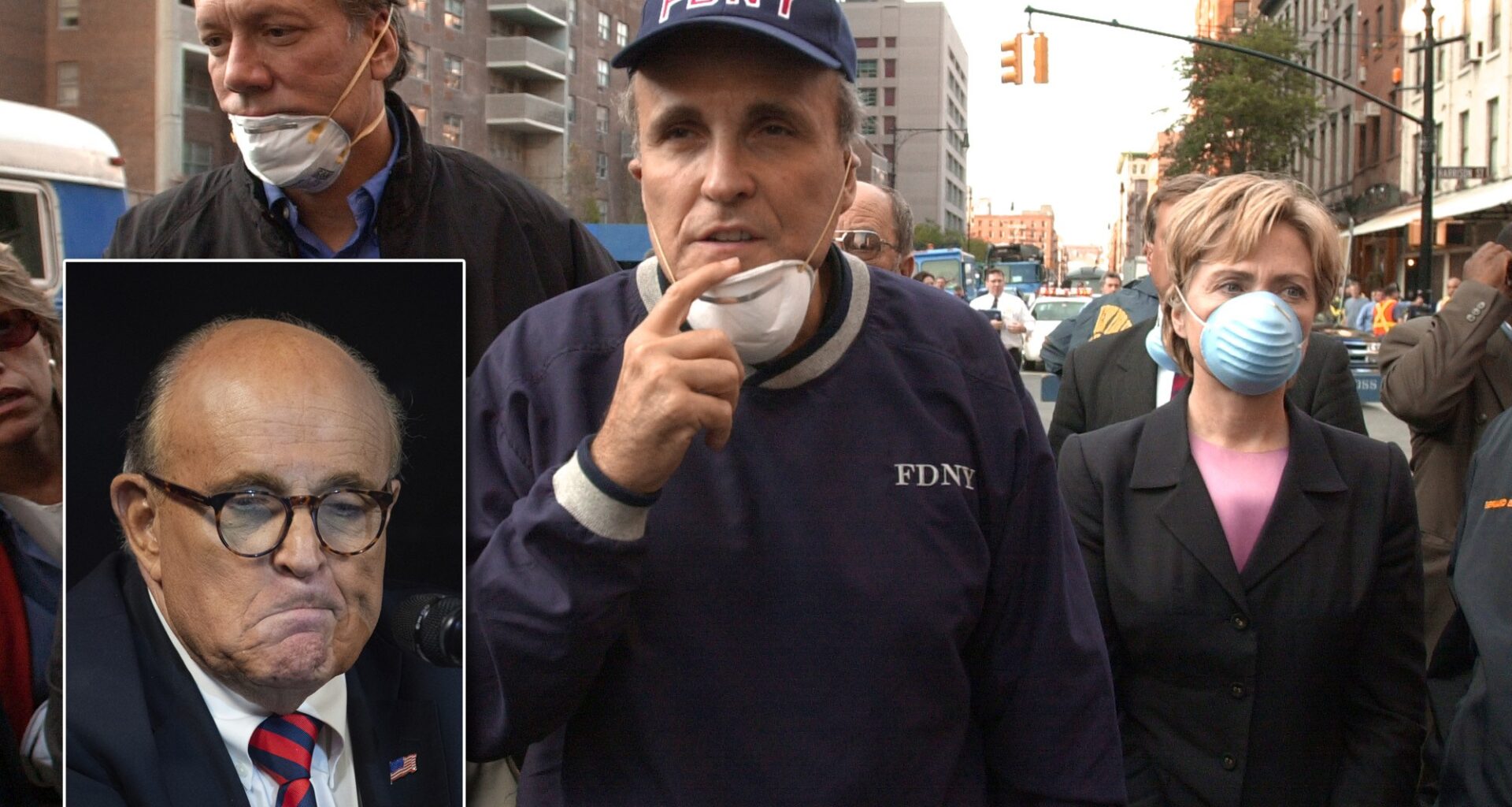 The fall of Rudy Giuliani: From 'America's mayor' after 9/11 to 'tragic American figure'