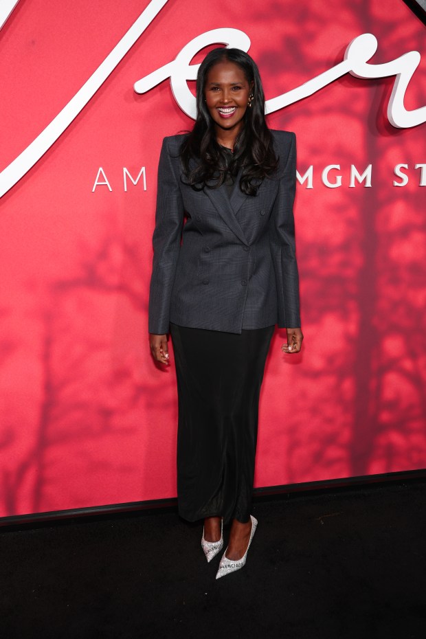 NEW YORK, NEW YORK - SEPTEMBER 29: Ubah Hassan attends Amazon MGM Studios' "Verity" New York Premiere at AMC Lincoln Square 13 on September 29, 2026 in New York City. (Photo by Dimitrios Kambouris/Getty Images)