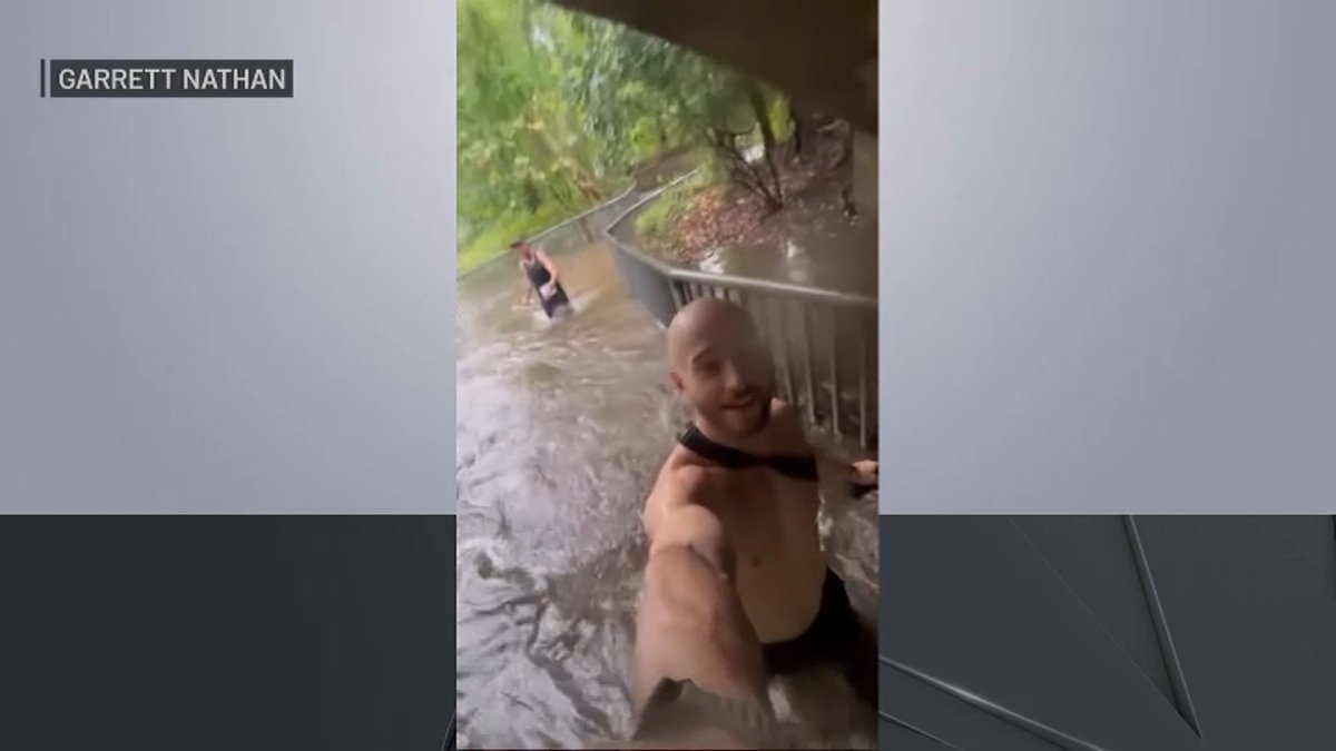 “Bro, this is nuts!”: Marathoners race into torrential flooding – NBC New York