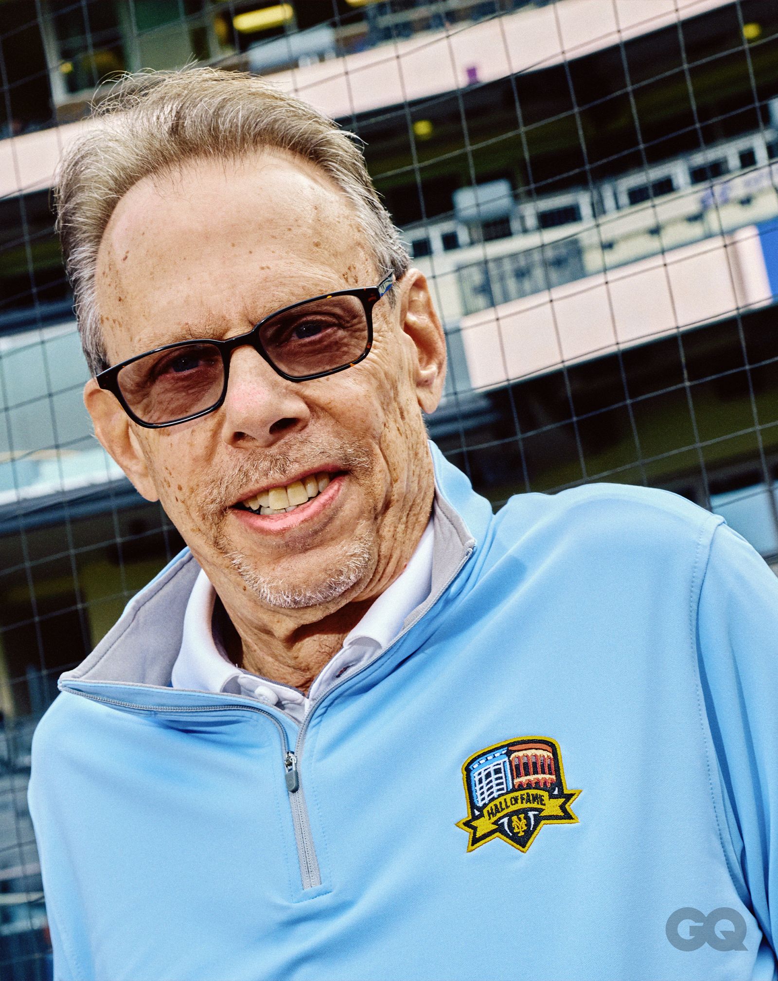 Image may contain Howie Rose Face Head Person Photography Portrait Happy Smile Adult Accessories and Sunglasses