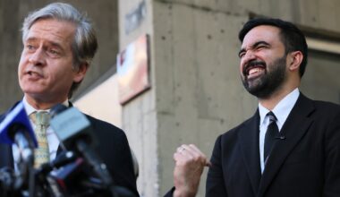 Brad Hoylman-Sigal and Zohran Mamdani
