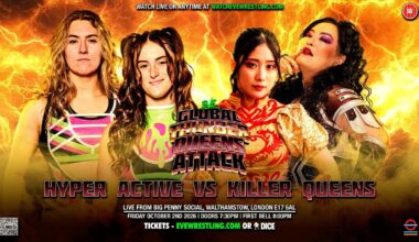 Sendai Girls’s Hyperactive to Face ChocoPro’s Killer Queens at Pro Wrestling EVE on October 2nd