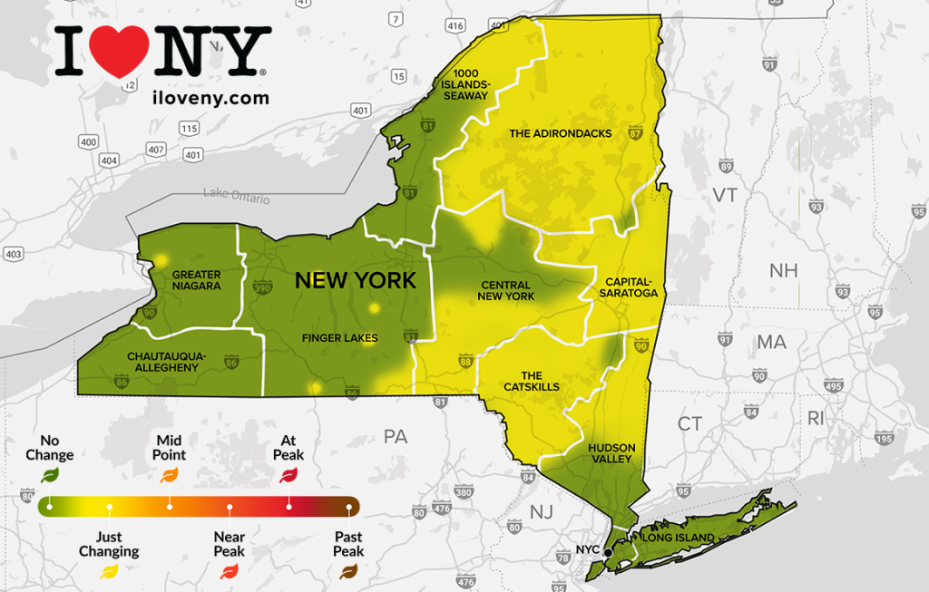 I LOVE NY Fall Foliage Report for New York State_ Week of September 16-22, 2026