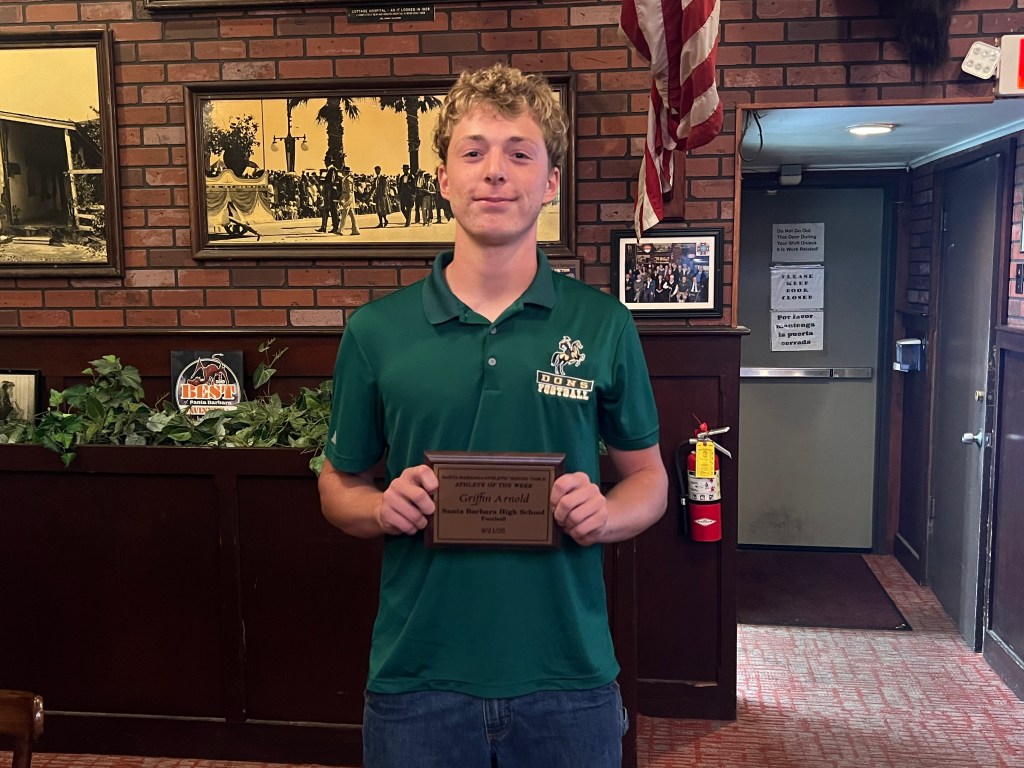 Keegan Roessler was the Gary Blades Big Game MVP.