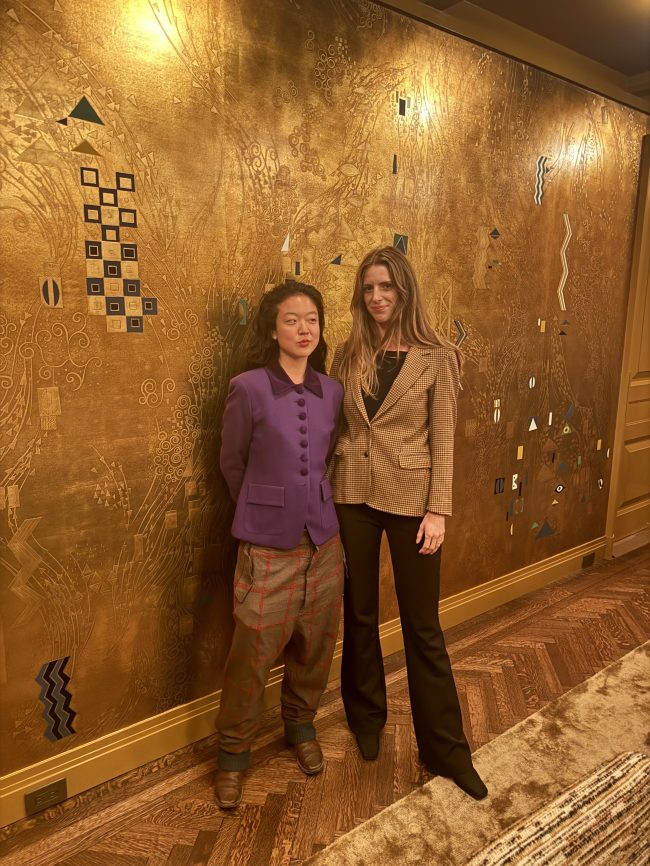 Qingyuan Deng visits NYC's Armory Week