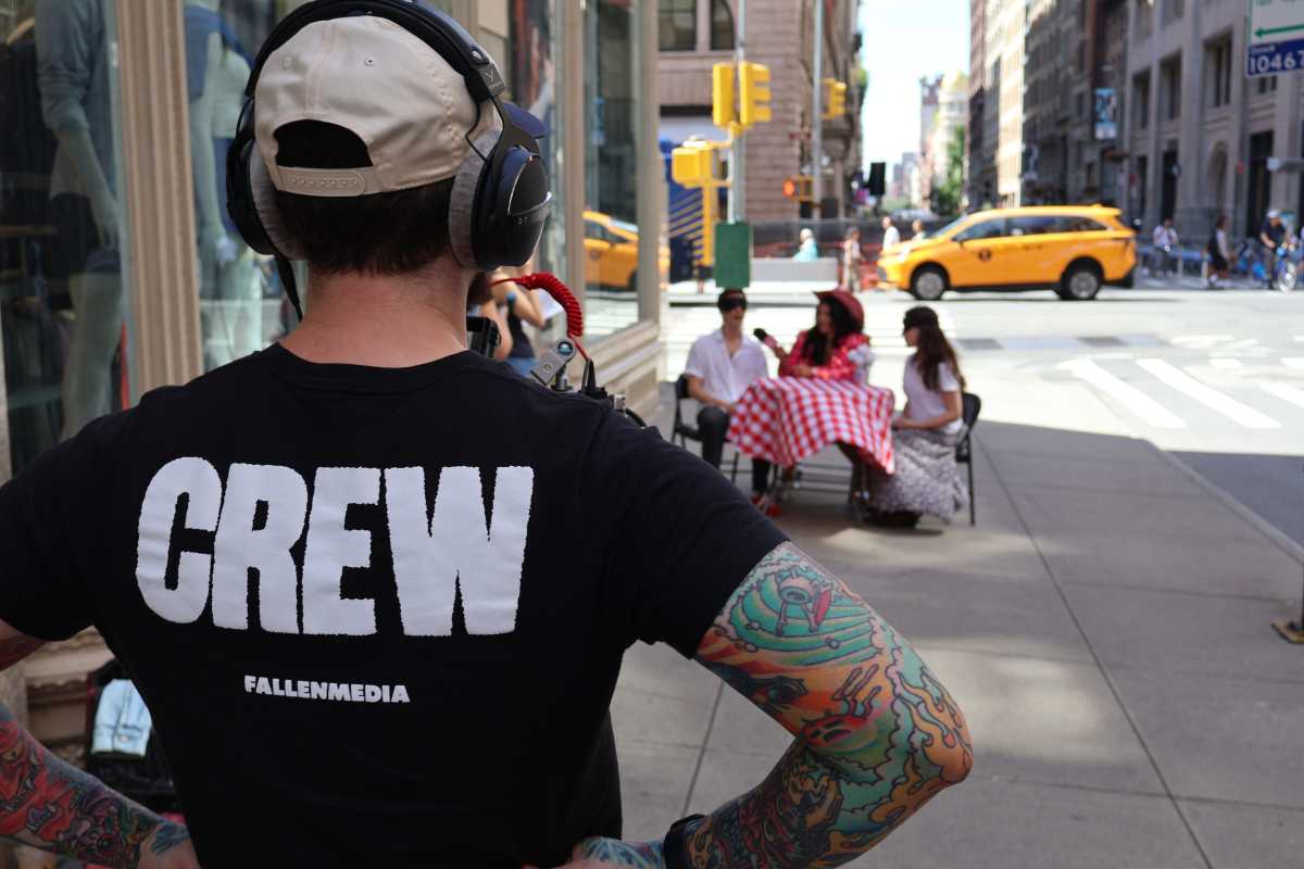 a crew member on Street Hearts