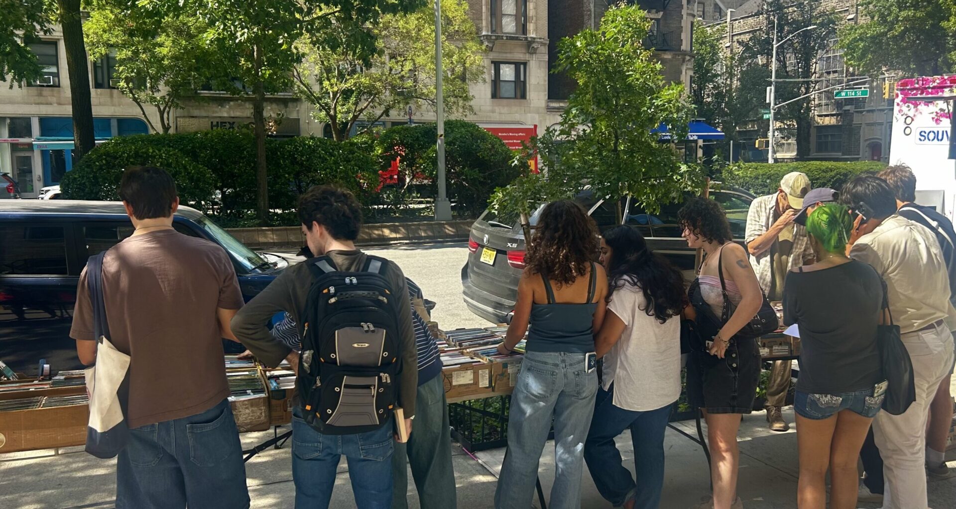 Meet the Man Who Sells Used Books on the Street Outside of Columbia University