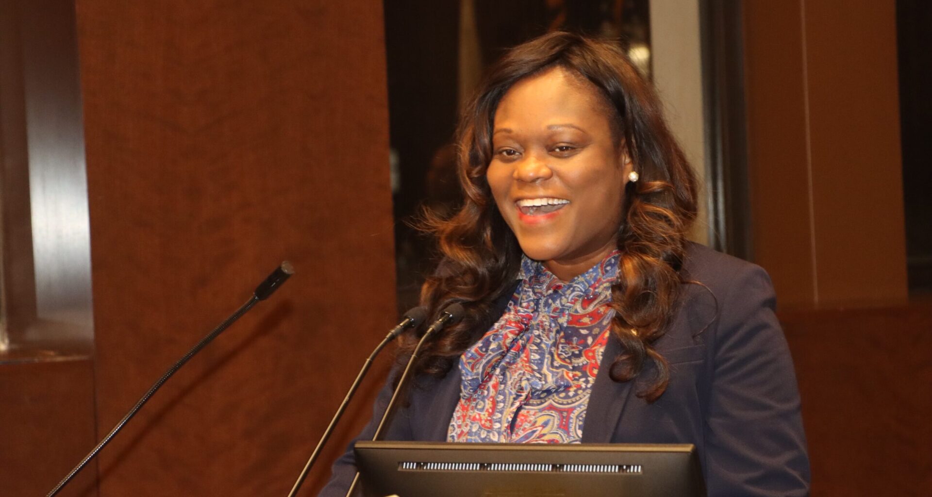 Assemblymember and Democratic Party Chair Rodneyse Bichotte-Hermelyn. Brooklyn Eagle photos by Mario Belluomo