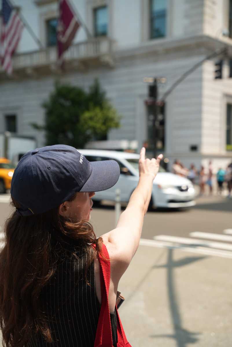 LizaBanks Campagna leads a 90-minute tour down Fifth Avenue.