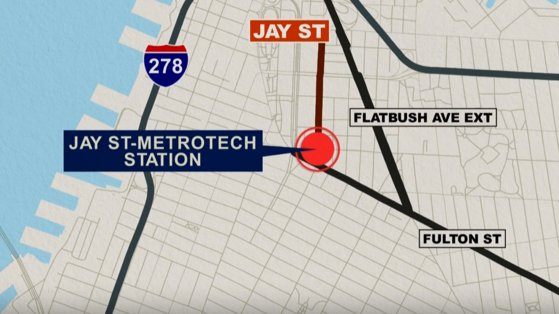 News 12 | Brooklyn | Woman Slashed Inside Jay Street Metrotech Subway Station