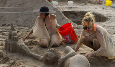 After 13 years, NYC is finally reviving its massive sandcastle competition at Beach 108th Street to bring irreverent public art to the Rockaways