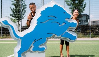 Fiancée of Detroit Lions’ Amon-Ra St. Brown’s gives back for her birthday by supporting teacher wishlist