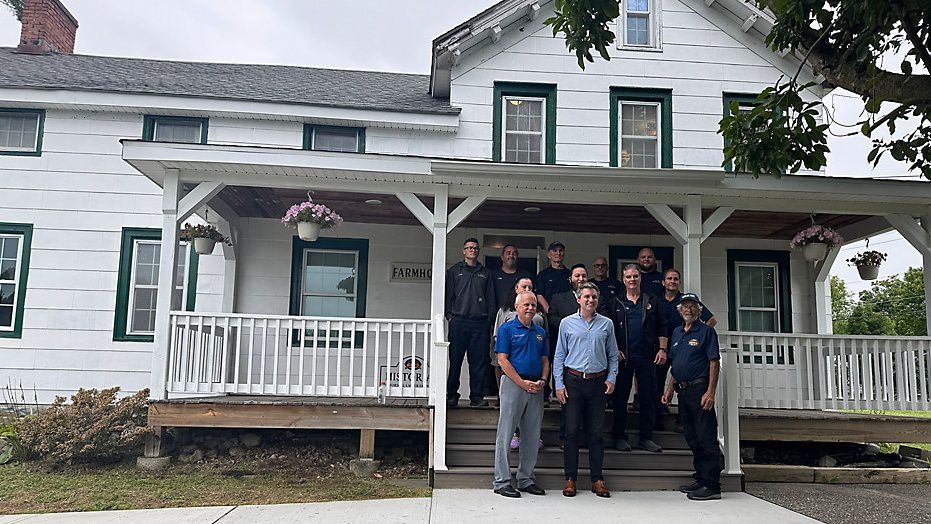 Historic farmhouse being preserved in Blooming Grove