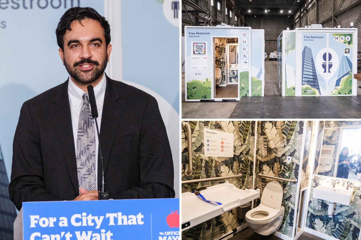 Mamdani unveils public toilets that cost $235K each to offer relief for NYC bathroom crisis