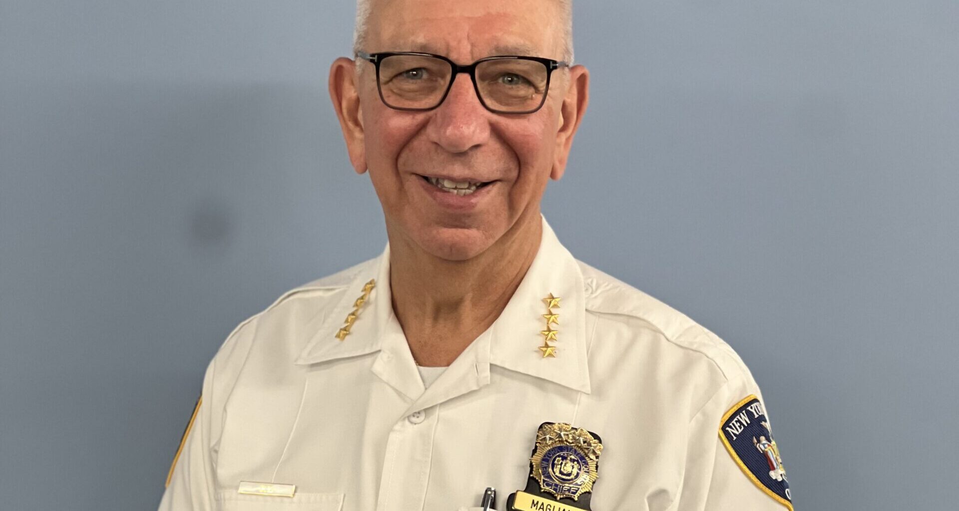 Michael Magliano, chief of public safety for the New York State Unified Court System. Photo: Wayne Daren Schneiderman/Brooklyn Eagle