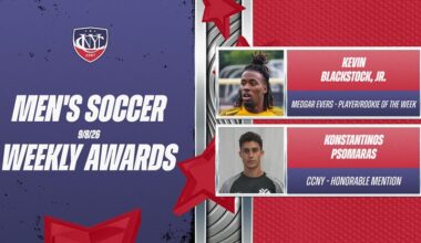CUNYAC Men's Soccer Weekly Report 9/8/26