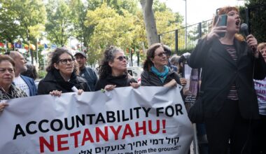 Margo Hughes-Robinson anti-Netanyahu copy