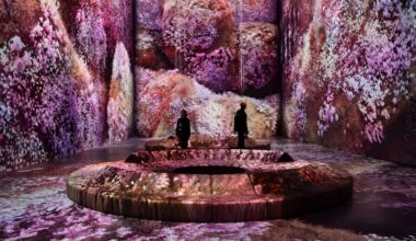 One of the world’s few 4D sound studios is hiding inside this NYC futuristic museum — featuring a 507,000-LED light installation