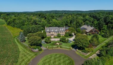 An hour from Manhattan, this $11 million Bucks County estate has its own private sports complex