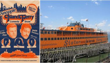 Live from the Snapple Island Ferry! Pete Davidson and Colin Jost’s vessel to become floating comedy club • Brooklyn Paper