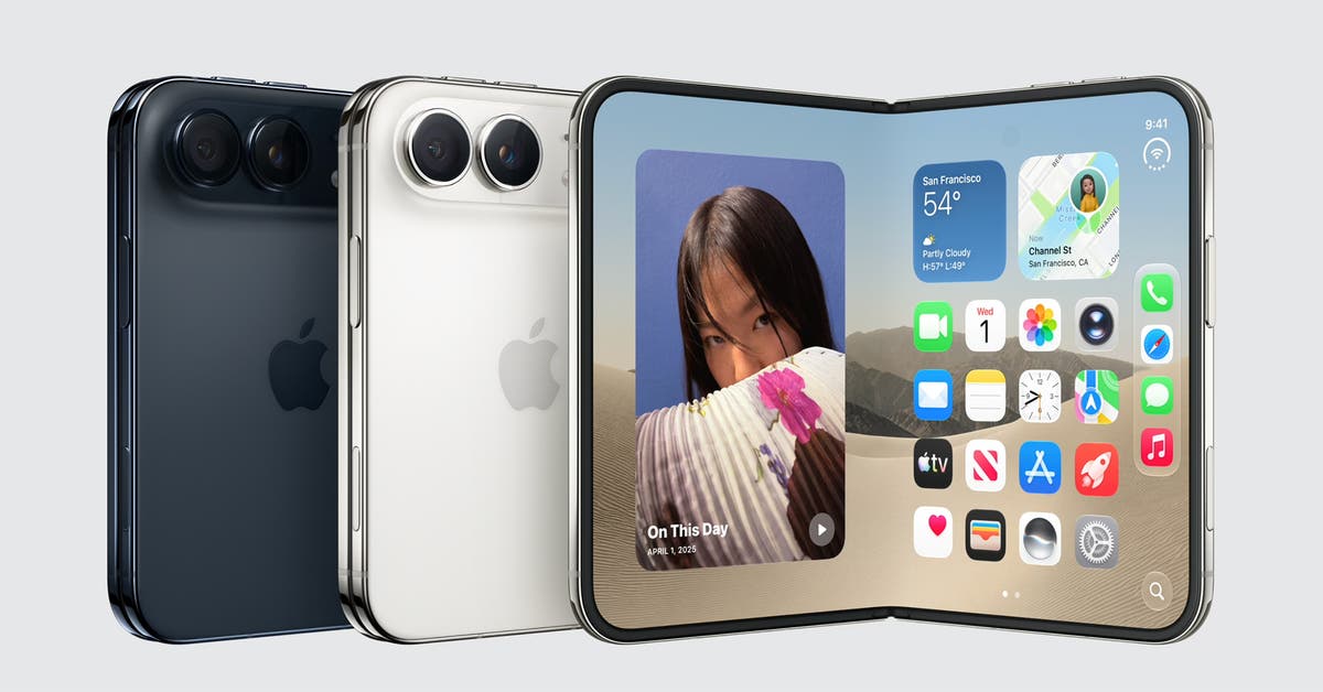 Apple Just Unveiled a Folding iPhone, and It Looks Good