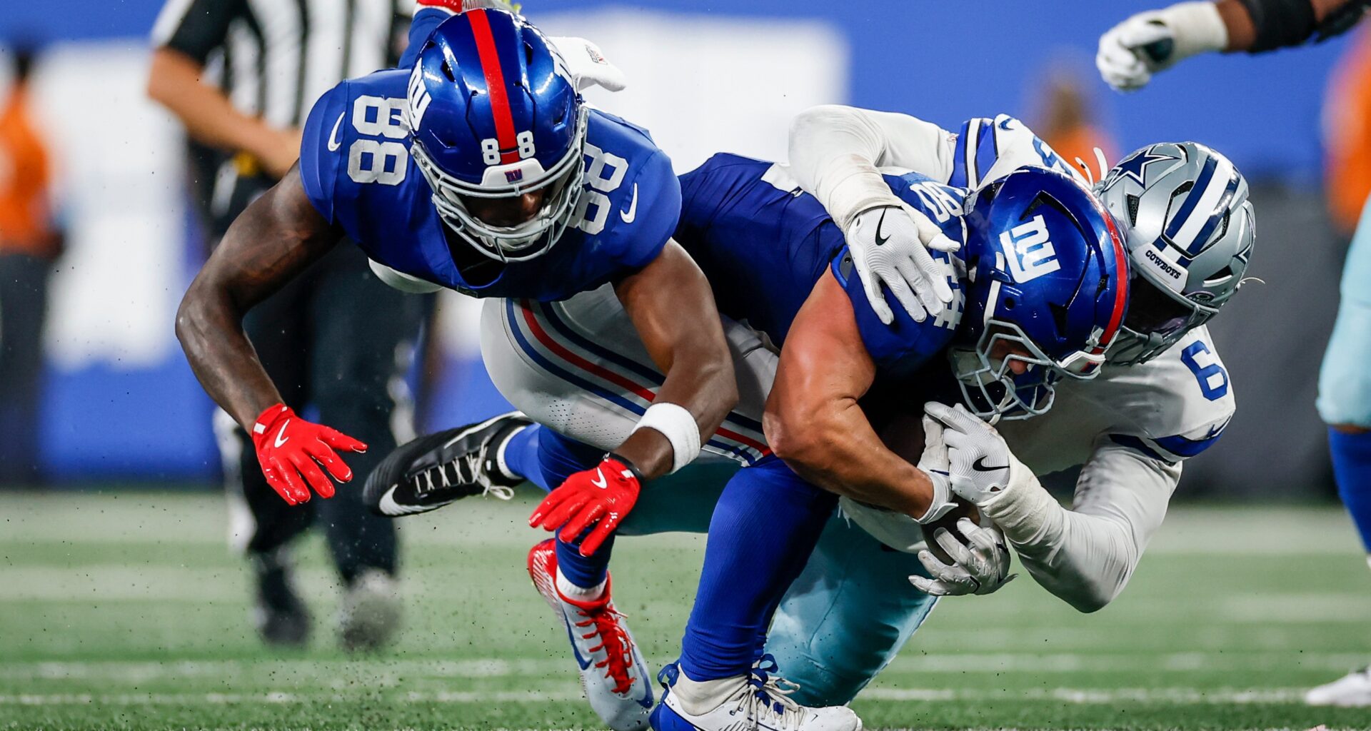 NFL roundup: New York Giants defeat Cowboys in John Harbaugh's debut