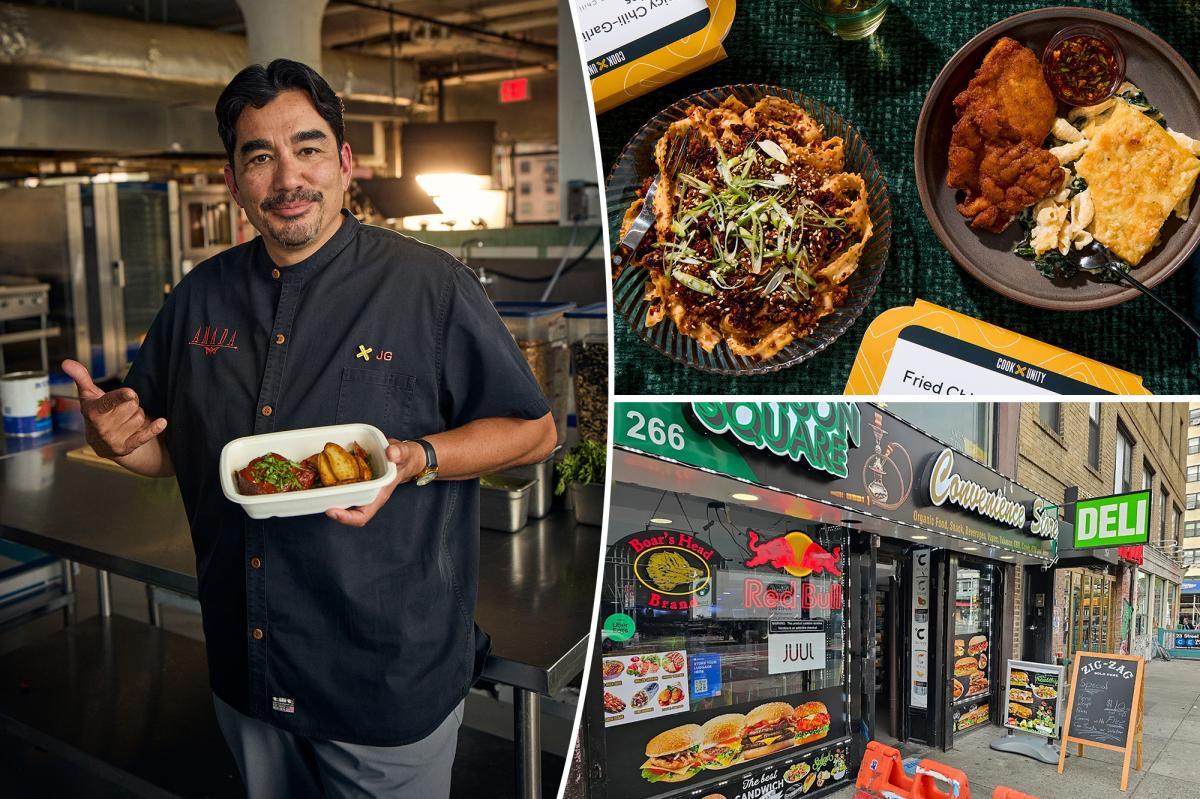 CookUnity NYC bodega pop-up offers free meals from celebrity chefs