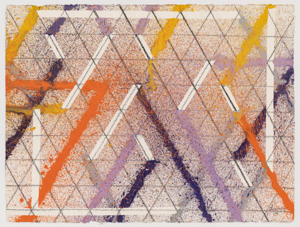 Untitled (1974) by Joe Overstreet, one of 27 works on view at the new exhibition at Juilliard featuring works from the NYC Health + Hospitals art collection.