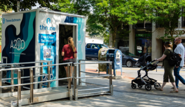 New York City Gives the Public Bathroom a Tap Card