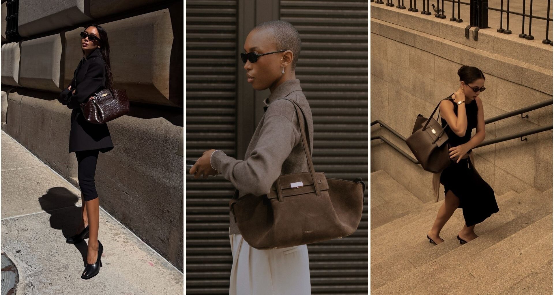 Three Brooklyn DeMellier bags