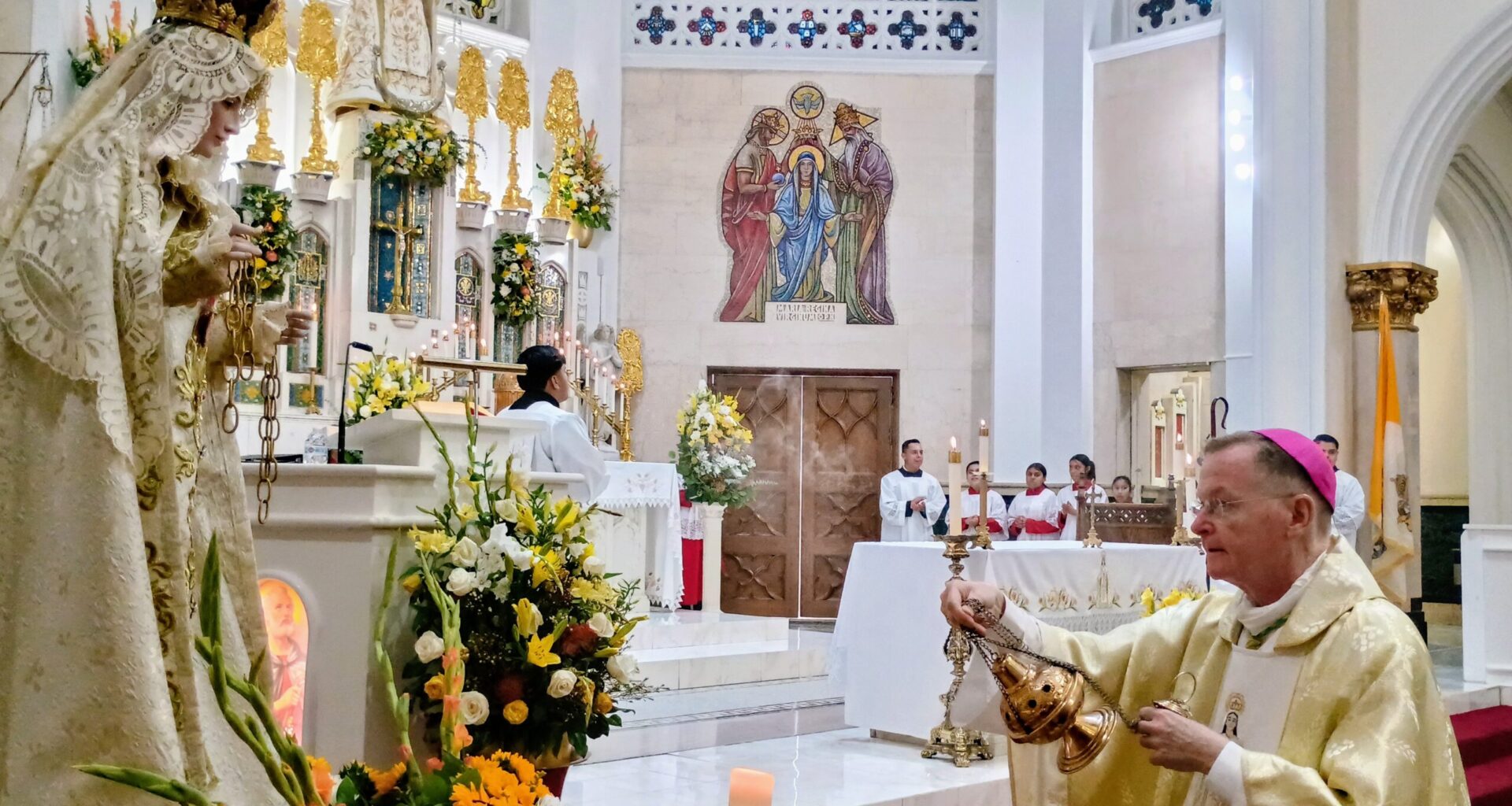 Bishop Edmund Whalen Celebrates Patroness Mass at Our Lady of Mercy in the Bronx