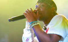 d4vd at #PopRisingOnTour - d4vd held at The Roxy on September 6, 2023 in West Hollywood, California.