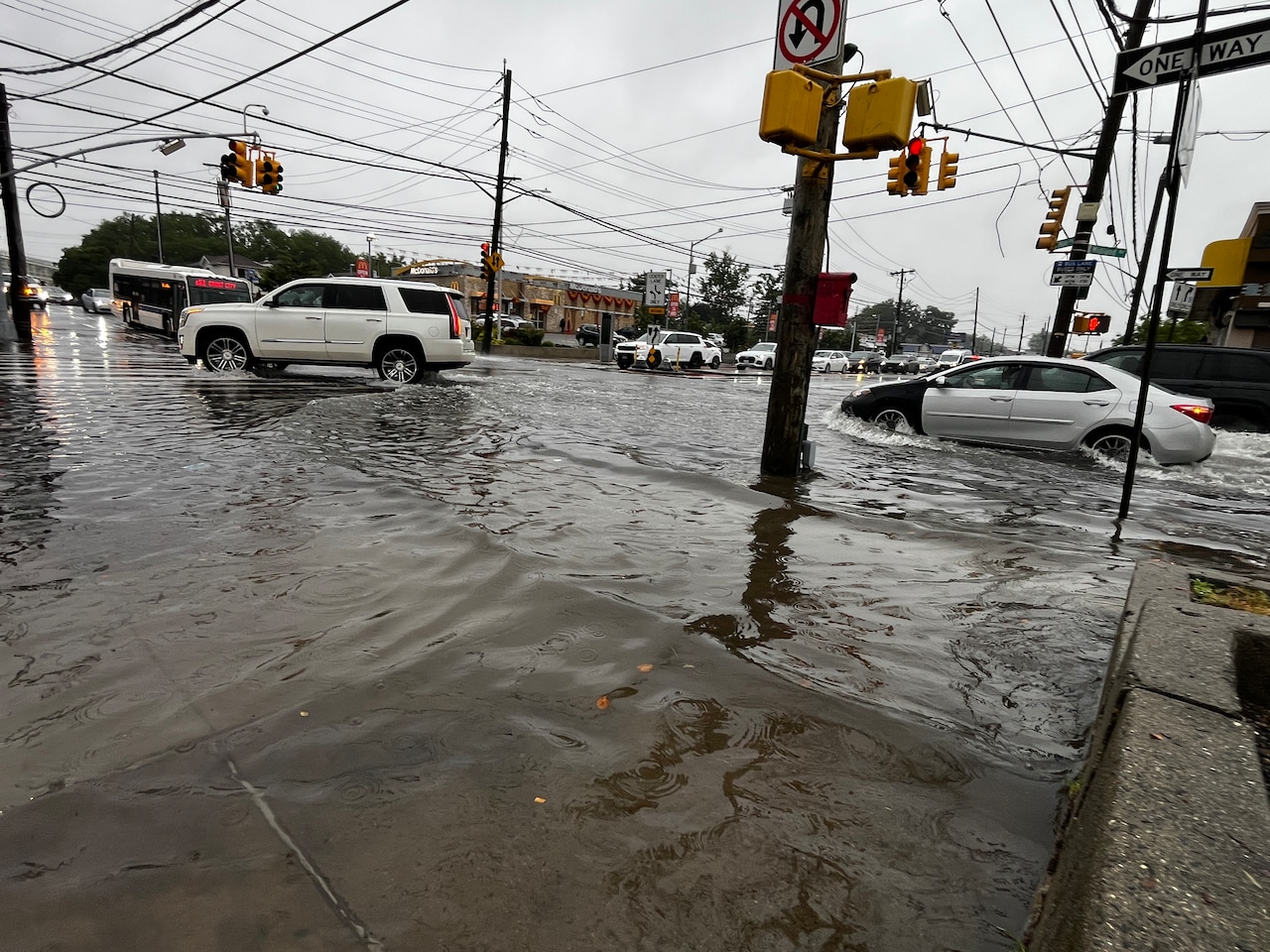 Floodwater warning