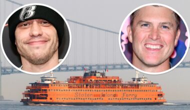 Pete Davidson, Colin Jost to host Staten Island Ferry comedy show
