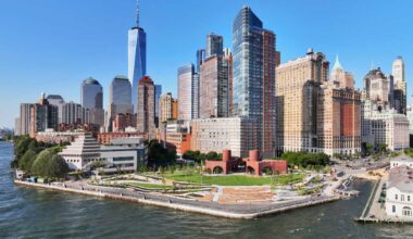 New flood defenses protect Battery Park City as nor’easter hits NYC