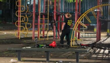 Two men fatally shot at Brooklyn playground; NYPD searching for suspect – NBC New York