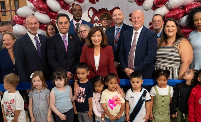 Governor Hochul Launches Historic Expansion of Free Pre-K Seats in More Than 400 School Districts Across New York State | Governor Kathy Hochul