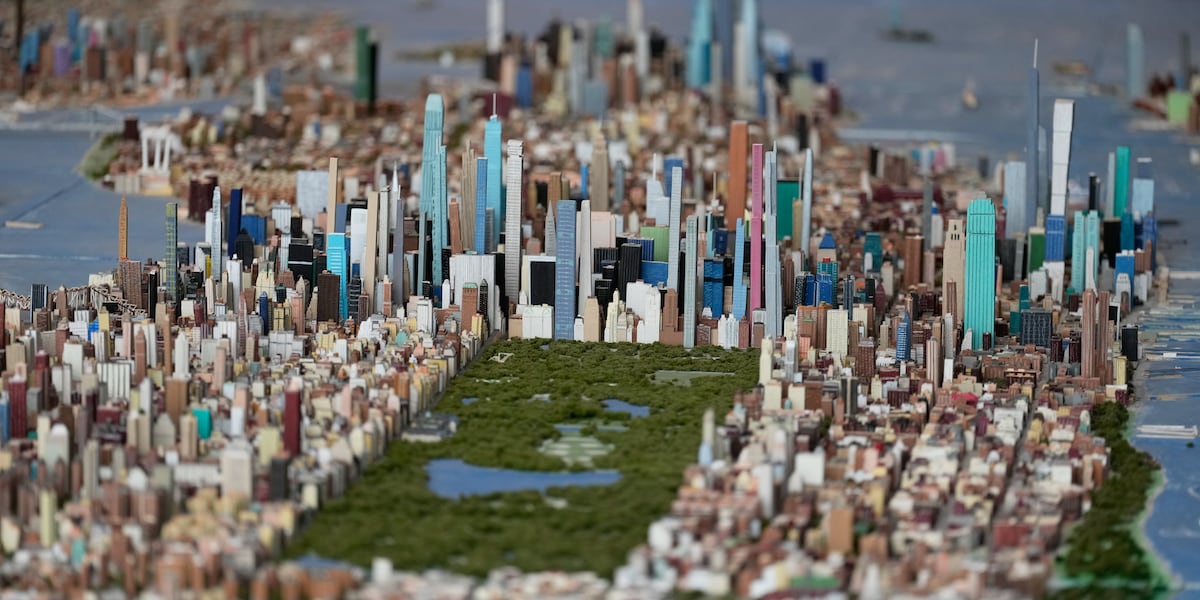 A truck driver built a model of NYC with over 800,000 structures for fun. Now it’s a museum exhibit