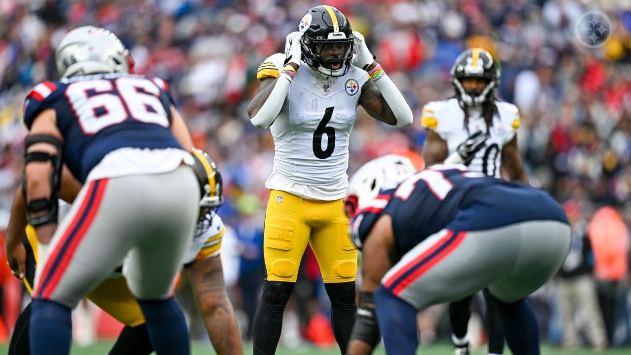 Watch: Patrick Queen picks off Drake Maye to give Steelers a spark