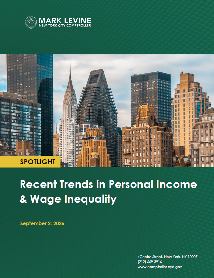 Recent Trends in Personal Income & Wage Inequality