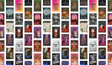 covers of 22 romantasy titles releasing in Fall 2026
