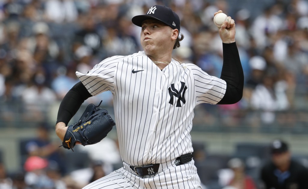 Yankees starter Ryan Weathers, is almost a week into his throwing program after being shut down for two weeks with a left forearm flexor strain.