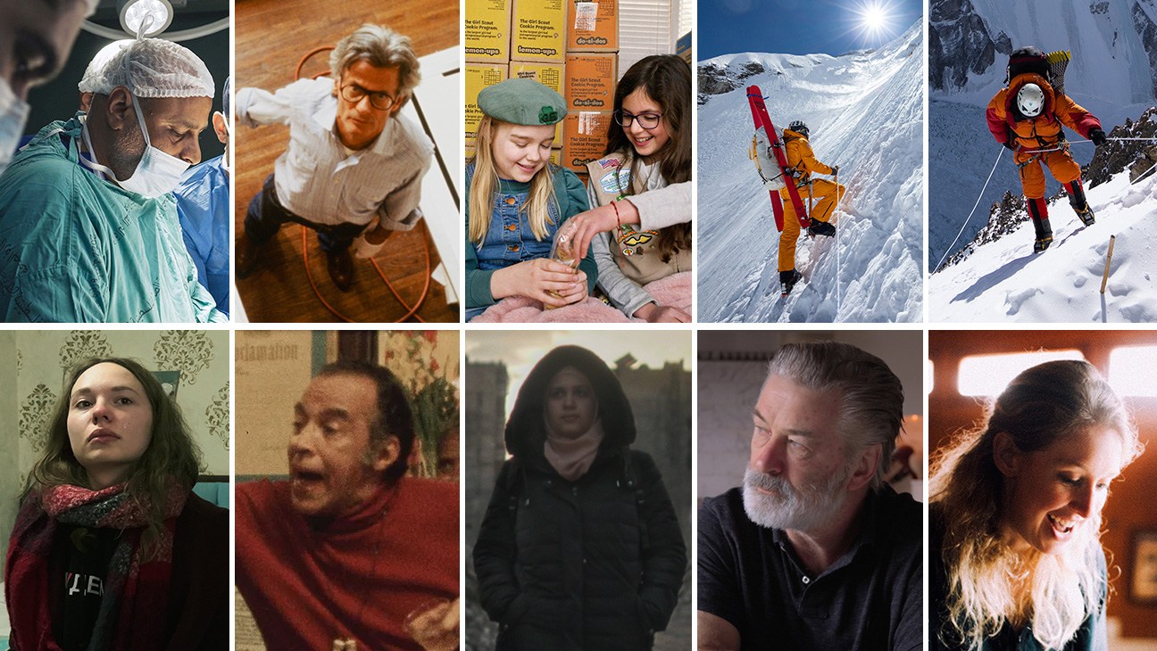 'American Doctor,' 'Avedon,' 'Cookie Queens,' 'Everest: The Other Side,' 'The Last First: Winter K2,' 'My Undesirable Friends: Part II – Exile,' 'Once Upon a Time in Harlem,' 'One in a Million,' 'The Trial of Alec Baldwin' and 'You Can See Everything'
