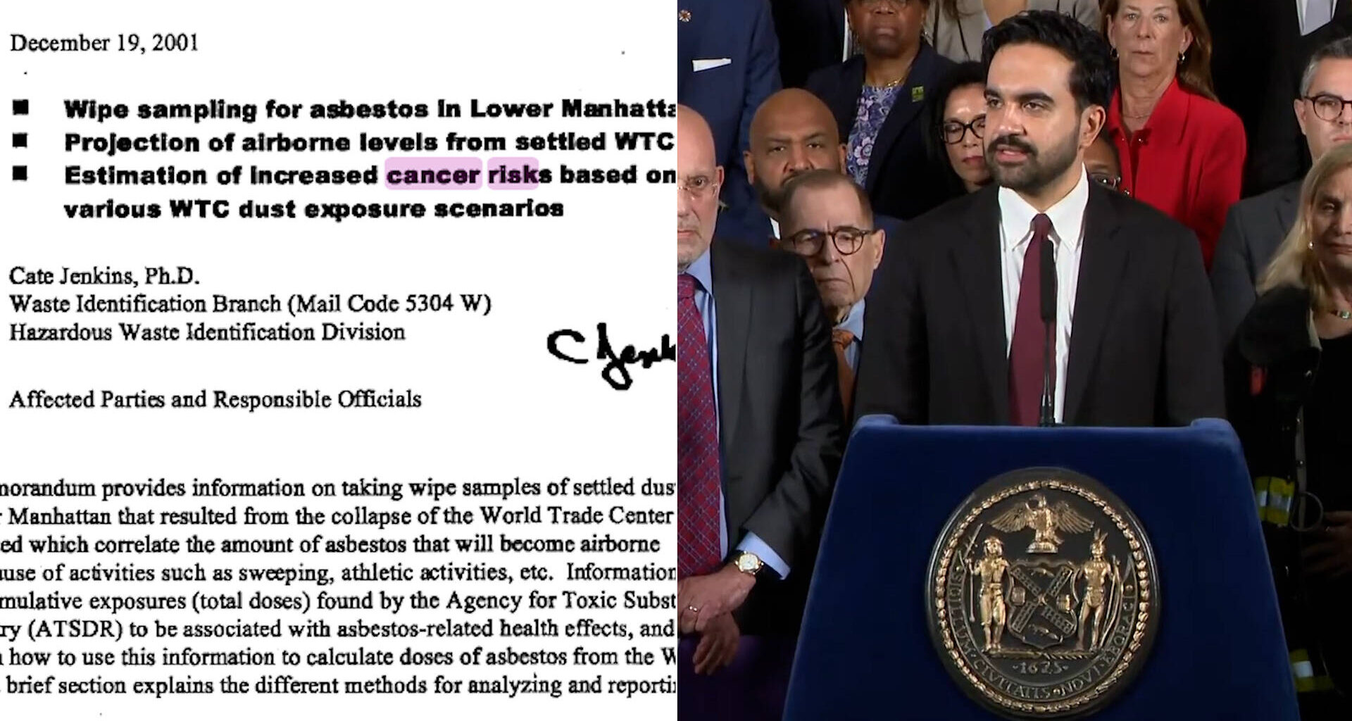 Meet 9/11 Health Watch, NYC Group Behind Mayor Mamdani’s Release of 170K Pages on Ground Zero Toxins