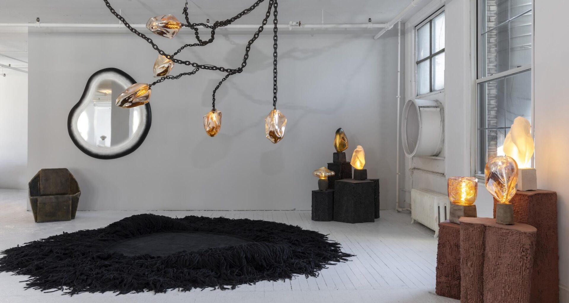 Material exploration and craft drive this New York sculptor’s experimental furniture