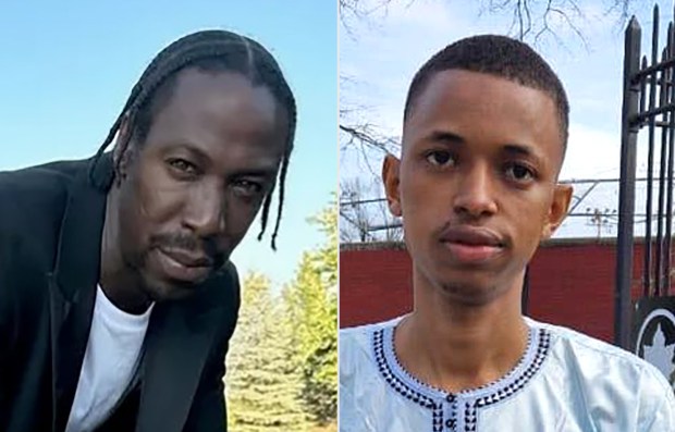 Jamel Childs, left, and Amadou Diallo were killed in the shooting.